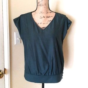 Banana Republic Dark Green Blouse